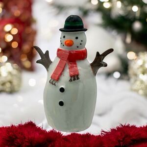 Topps 2010 Mini Snowman Christmas Ornament 2 Inch